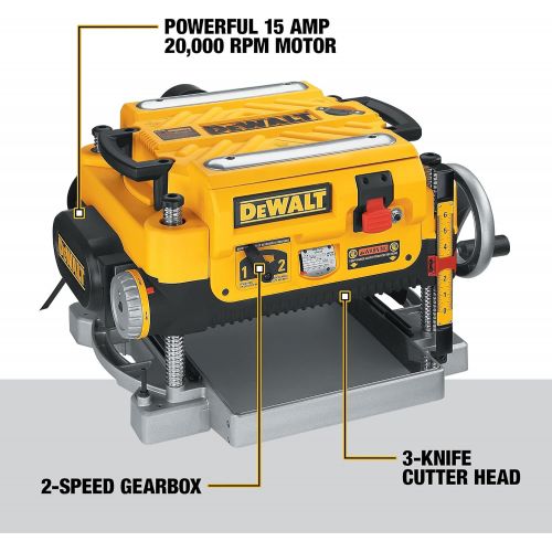  [무료배송]디월트 13인치 자동대패 전기대패 DEWALT DW735 Thickness Planer, Two Speed, 13-Inch (DW735)