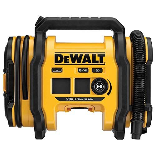  디워트 맥스 공기압 주입기 DEWALT 20V MAX Cordless Tire Inflator, Tool Only (DCC020IB)