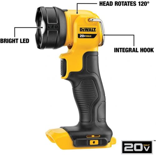  [아마존베스트]DEWALT 20V MAX Cordless Drill Combo Kit , 4-Tool (DCK445D1M1)