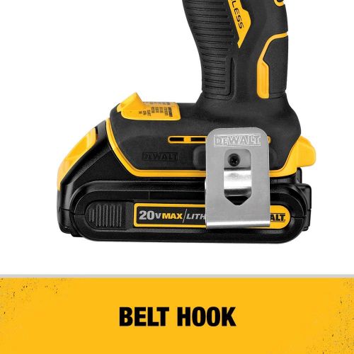  [아마존베스트]DEWALT DCD708B Atomic 20V Max Brushless Cordless Compact 1/2 In. Drill/Driver (Tool Only)