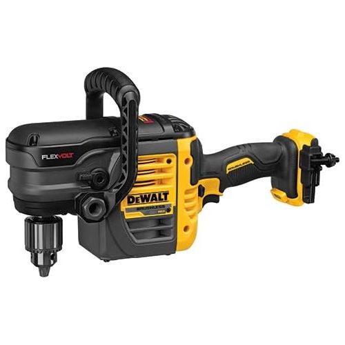  [아마존베스트]DEWALT FLEXVOLT 60V MAX Right Angle Drill, Stud/Joist, 1/2-Inch, Tool Only (DCD460B)