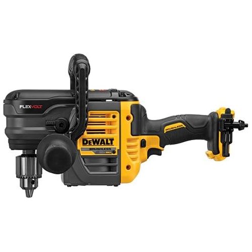  [아마존베스트]DEWALT FLEXVOLT 60V MAX Right Angle Drill, Stud/Joist, 1/2-Inch, Tool Only (DCD460B)