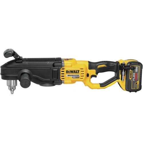  [아마존베스트]DEWALT 60V MAX Right Angle Drill with E-Clutch System Kit, In-Line Stud/Joist (DCD470X1)