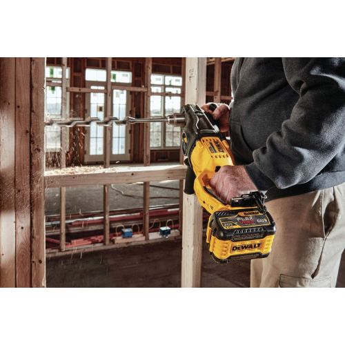  [아마존베스트]DEWALT 60V MAX Right Angle Drill with E-Clutch System Kit, In-Line Stud/Joist (DCD470X1)