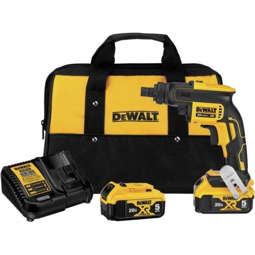  [아마존베스트]DEWALT 20V MAX XR Screw Gun Kit with Threaded Clutch Housing (DCF624P2)