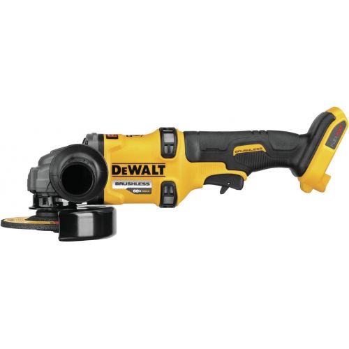  [아마존베스트]DEWALT FLEXVOLT 60V MAX Angle Grinder with Kickback Brake, 4-1/2-Inch to 6-Inch, Tool Only (DCG418B)