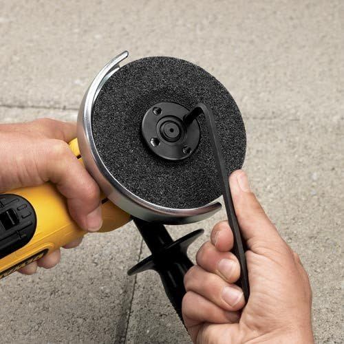  [아마존베스트]DEWALT Angle Grinder Tool, 4-1/2-Inch, Paddle Switch with No-Lock On (DWE4120N),Yellow,Small