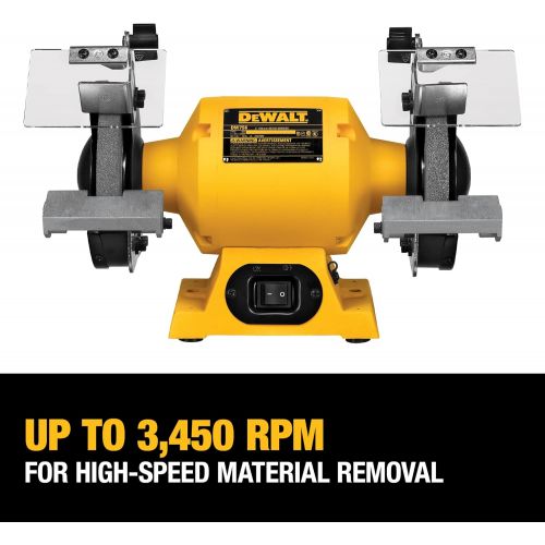  [아마존베스트]DEWALT Bench Grinder, 6-Inch (DW756)