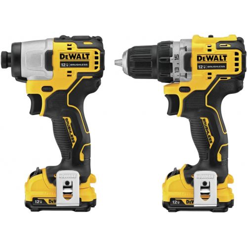  [아마존베스트]DEWALT XTREME 12V MAX Cordless Drill Combo Kit (DCK221F2)