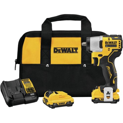  [아마존베스트]DEWALT DCF902F2 XTREME 12V MAX Brushless 3/8 in. Cordless Impact Wrench Kit