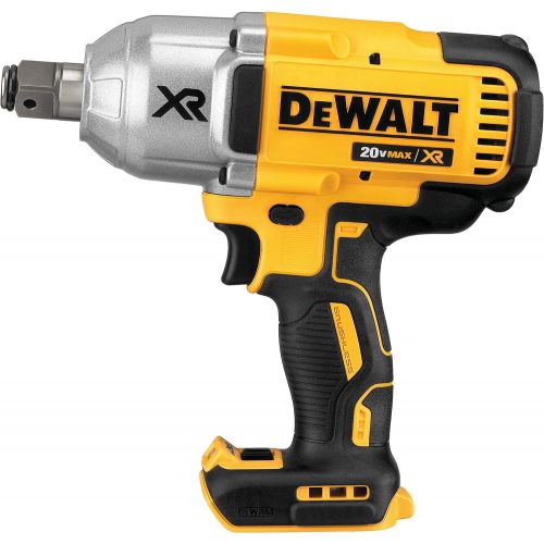  [아마존베스트]DEWALT 20V MAX XR Cordless Impact Wrench with Hog Ring Pin Anvil, 3/4-Inch , Tool Only (DCF897B)