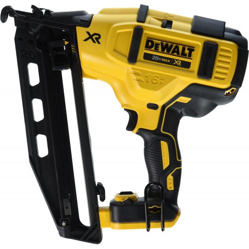  [아마존베스트]DEWALT 20V MAX Finish Nailer, Angled, 16GA, Tool Only (DCN660B)