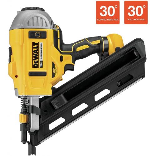  [아마존베스트]DeWalt DCN692B 20V MAX XR Brushless 2 Speed Nailer (Tool Only)