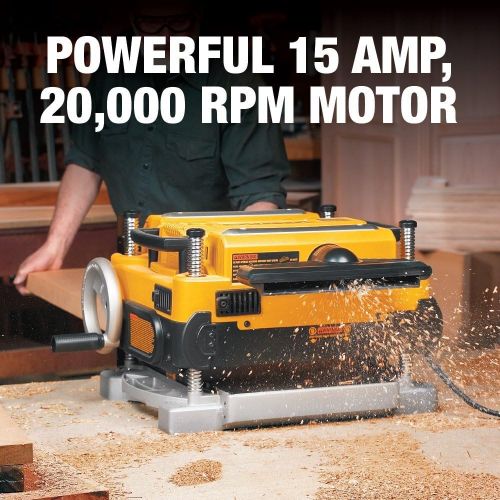  [아마존베스트]DEWALT DW735X 13 Two-Speed Planer Package with DW7350 Planer Stand with Integrated Mobile Base