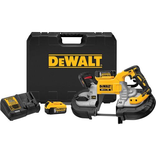  [아마존베스트]DEWALT 20V MAX XR Band Saw Kit, Dual Handed (DCS376P2)