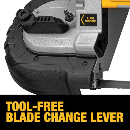  [아마존베스트]DEWALT 20V MAX XR Band Saw Kit, Dual Handed (DCS376P2)