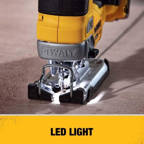  [아마존베스트]DEWALT 20V MAX XR Jig Saw (DCS334P1)