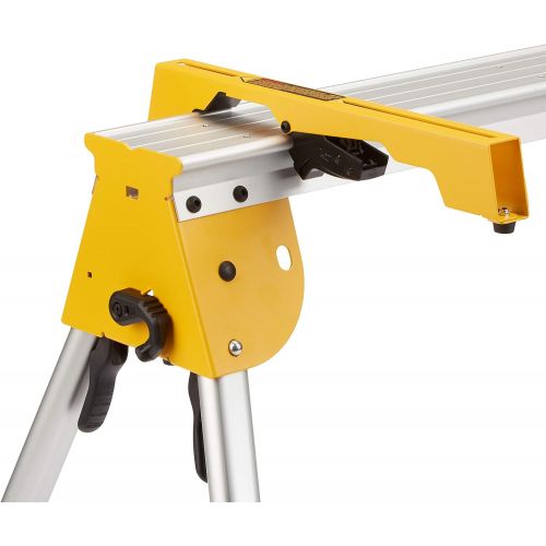  [아마존베스트]DEWALT Miter Saw Stand, Heavy Duty with Miter Saw Mounting Brackets (DWX725B)