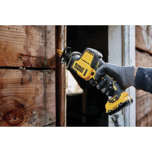  [아마존베스트]DEWALT Xtreme 12V MAX Reciprocating Saw, One-Handed, Cordless Kit (DCS312G1)