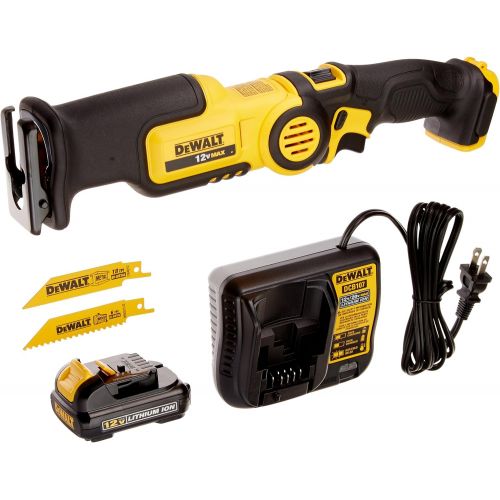  [아마존베스트]DEWALT 12V MAX Pivot Reciprocating Saw Kit (DCS310S1)