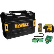 [아마존베스트]DEWALT DW0839CG TSTAK Laser Kit: DW083CG 3-spot Laser + DW099E 99ft Laser Distance Measurer
