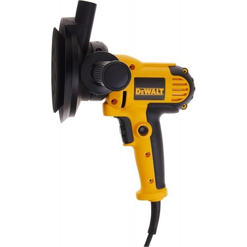  DEWALT Rotary Sander, Variable Speed, Dust Shroud, 5-Inch (DWE6401DS)