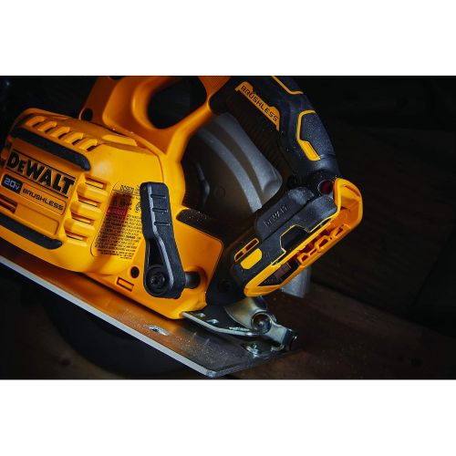  DEWALT FLEXVOLT ADVANTAGE 20V MAX* Circular Saw, 7-1/4-Inch, Cordless, Tool Only (DCS573B)