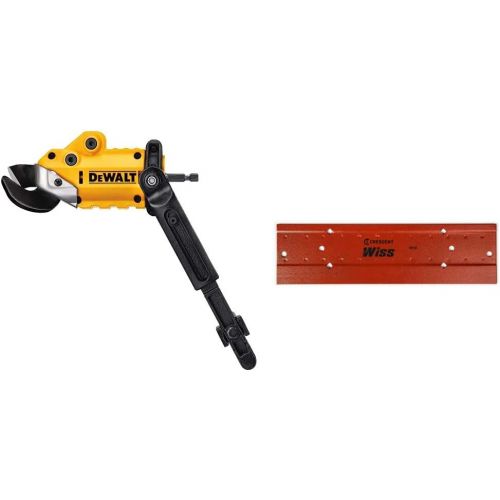  DEWALT Metal Shears Attachment, Impact Ready (DWASHRIR) & Crescent Wiss 12 Folding Tool - WF12