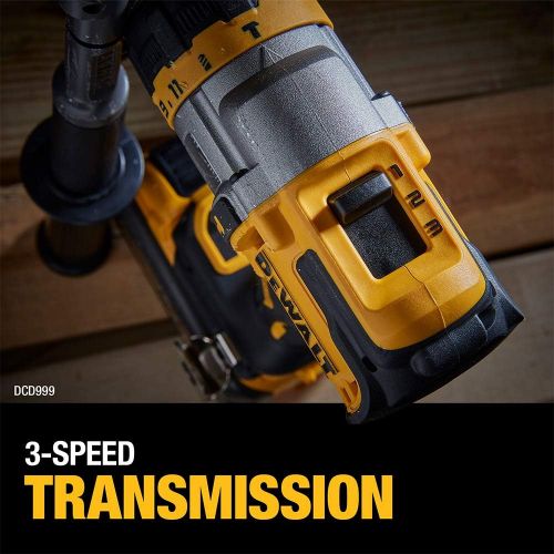  디월트 콤보키트 DEWALT DCK2100D1T1 FLEXVOLT ADVANTAGE 20V MAX Combo Kit with Hammer Drill & Impact Driver, 6.0-Ah, 2-Tool (DCK2100D1T1)