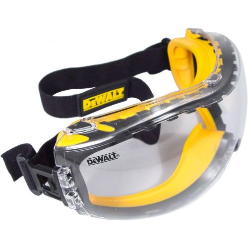  [무료배송]DEWALT DPG82-11C Concealer Clear Anti-Fog Dual Mold Safety Goggle, Clear Lens, 1 Pair