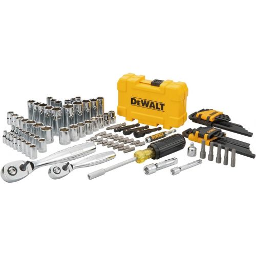  [무료배송]dewalt 기계 공구 키트 및 소켓 세트, 108 -피스(187mt73801)