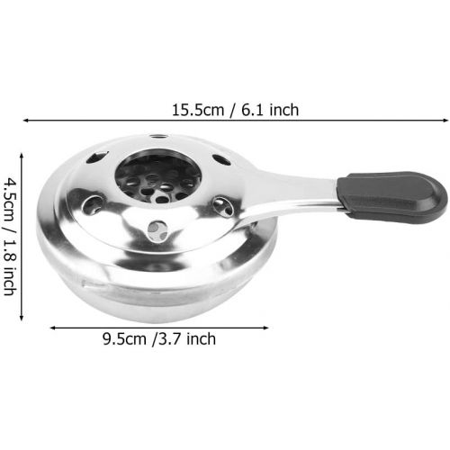  DEWIN Mini Alcohol Stove - Alcohol Stove, Portable Stainless Steel Alcohol Stove Burners for Backpacking Outdoor Camping Picnic Cooking Pot Home Restaurant