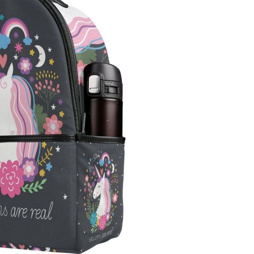 DEYYA Lightweight Unicorn School Backpack for Women Girls Teens Kids