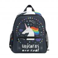 DEYYA Lightweight Unicorn School Backpack Book Bag for Girls Teens Kids