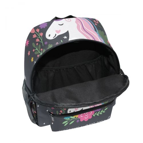  DEYYA Lightweight Unicorn School Backpack Book Bag for Girls Teens Kids