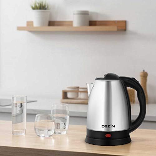  [아마존베스트]Dezin Electric Kettle Upgraded, 2L Stainless Steel Cordless Tea Kettle, Fast Boil Water Warmer with Auto Shut Off and Boil Dry Protection Tech for Coffee, Tea, Beverages