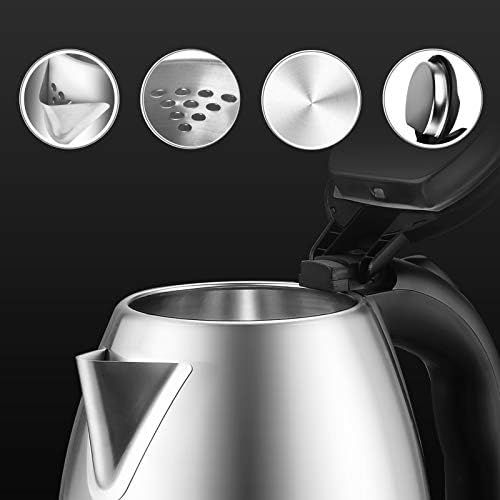  [아마존베스트]Dezin Electric Kettle Upgraded, 2L Stainless Steel Cordless Tea Kettle, Fast Boil Water Warmer with Auto Shut Off and Boil Dry Protection Tech for Coffee, Tea, Beverages
