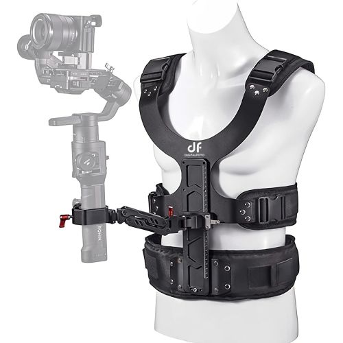  DF DIGITALFOTO Thanos 4.5-11 lbs Universal Video Camera Gimbal Support Vest Arm Stabilizer System Compatible with Ronin S DJI RS2/RSC2, Zhiyun Crane 2 Moza Air 2 Feiyu AK2000 etc