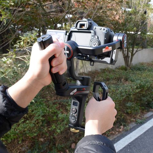  DF DIGITALFOTO Universal L Bracket Handle Gimbal Accessories,Mounting Monitor/Microphone with Bean Grip Compatible with DJI Ronin S,Ronin SC Zhiyun Crane M/2/2S,Moza Air 2, AK2000/