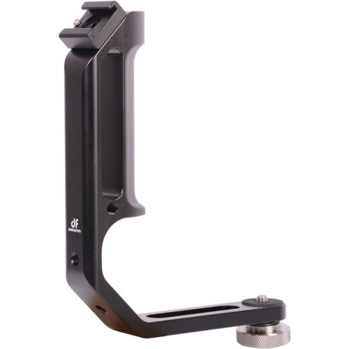  DF DIGITALFOTO Universal L Bracket Handle Gimbal Accessories,Mounting Monitor/Microphone with Bean Grip Compatible with DJI Ronin S/SC,RS2/RSC2/Zhiyun Crane V2/M/2,Moza Air 2,Feiyu