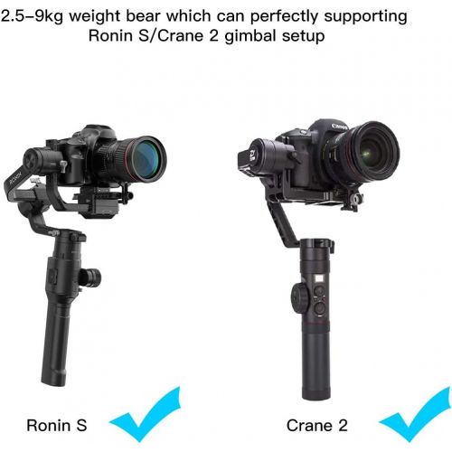  DF DIGITALFOTO Thanos Pro 5.5-20 lbs Video Camera Gimbal Support Vest Adapter Arm Stabilizer System Compatible with Ronin S Zhiyun Crane 2 PK Tiffen Steadimate-S