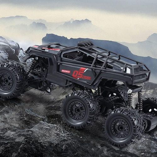  DFERGX RC Car High Speed Remote Control Car 2.4GHz 6WD RC Truck Remote Control Racing Toy Vehicle Fast Hobby Car for Kids 3-12 Years Old Birthday Gift