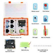 DFRobot Boson Starter Kit for Micro:bit - Microbit inventors kit Included Sensor Kit and Expansion Board - Suitable for Steam Education