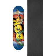 DGK Skateboards Jackpot Skateboard Deck - 7.9 in x 31.875 in with Jessup Black Griptape - Bundle of 2 Items, Multi