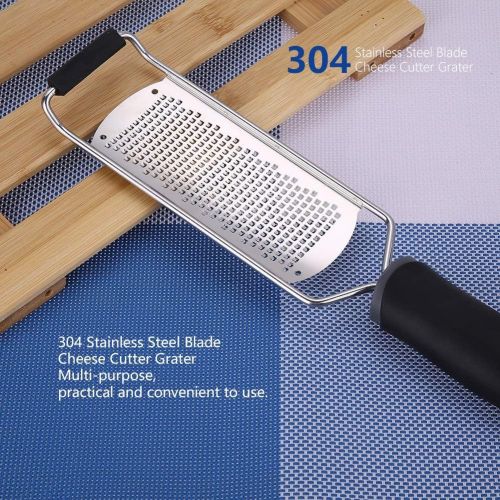  [아마존베스트]DGTRHTED Cheese Grater - Stainless Steel Blade Lemon Zester & Cheese Grater Fruit Chocolate Ginger Kitchen Appliances