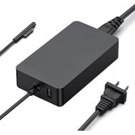 65W Surface Pro Charger for Microsoft Surface Pro 9, 8, 7+, 7, 6, 5, 4, 3, X, Windows Surface Laptop 5, 4, 3, 2, 1, Surface Go Tablet, Surface Book 3, 2, 1, Support 44W, 36W