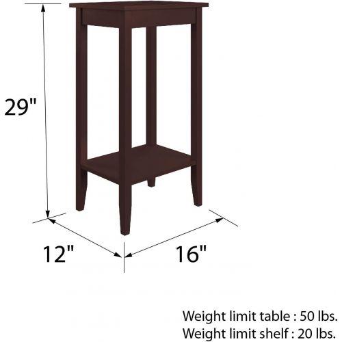  [아마존 핫딜] [아마존핫딜]DHP Rosewood Tall End Table