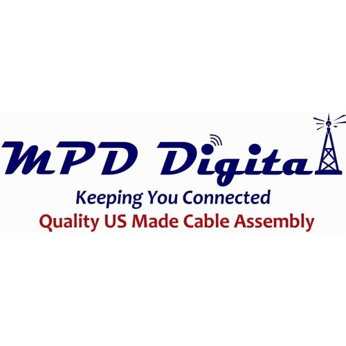  MPD Digital LMR-400 Antenna Cable - N-type Male - SMA-type Female - 25 ft | Times Microwave MADE IN THE USA LMR400 50 0hm Coxial Cable