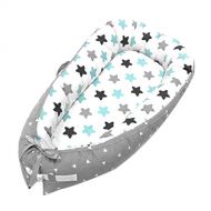 [아마존베스트]DHZJM Baby Lounger and Baby Nest Sharing Co Sleeping Baby Bassinet - 100% Soft Cotton Cosleeping Baby...