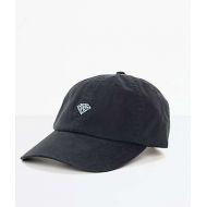 DIAMOND SUPPLY Diamond Supply Co. Brilliant Black & Blue Strapback Hat
